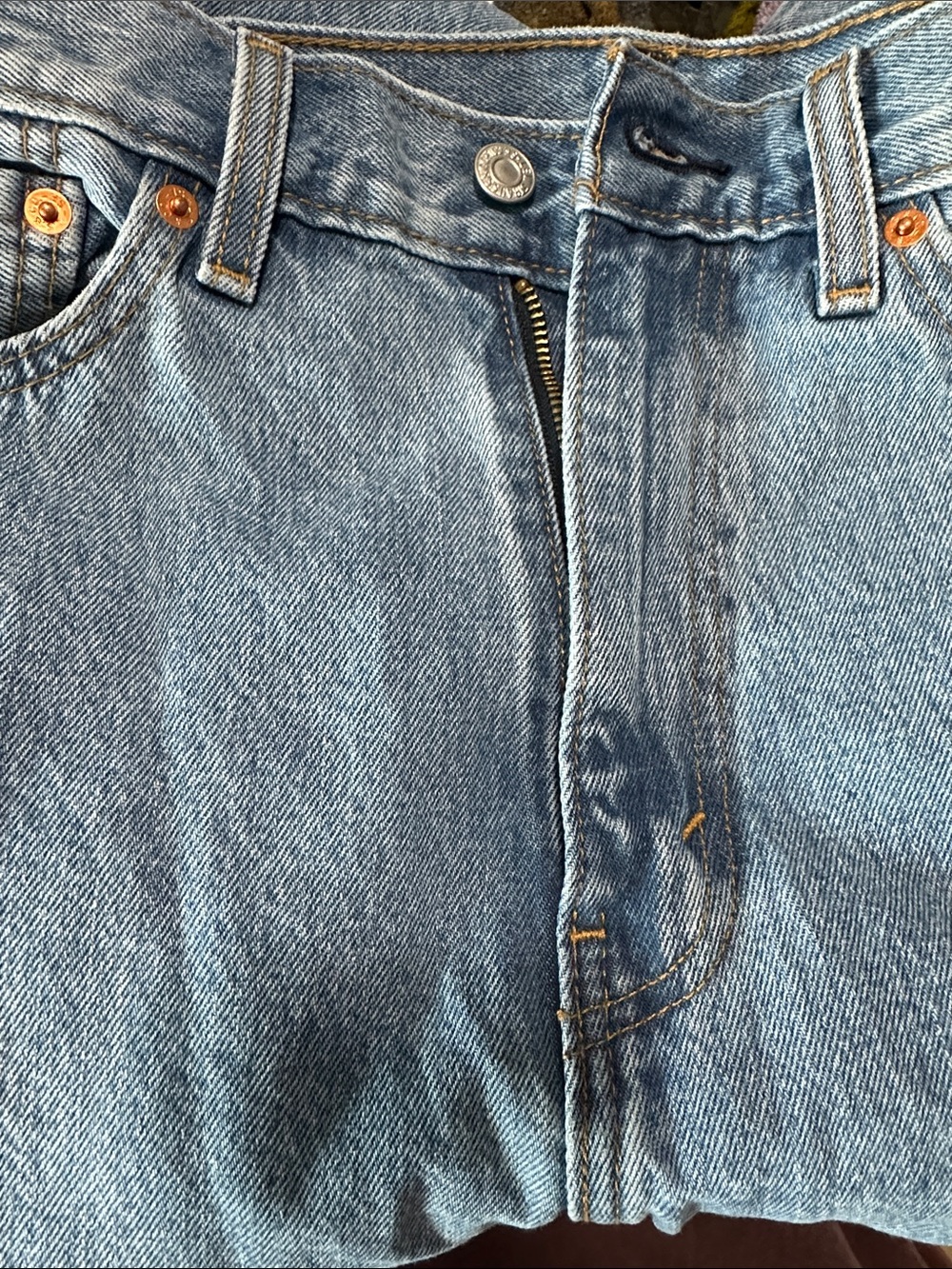 Levi's Light Blue Relaxed Fit Men's Jeans 505 35/30 NWOT